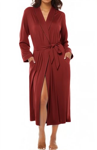 Ekouaer Kimono Robes for Women Long Lightweight...