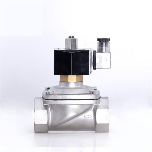 Électrovanne électrique 2W-400-40B DN40 acier inoxydable pour vanne eau 220V - 2