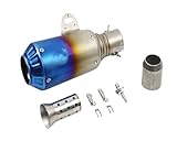 Tube D’échappement Moto Silencieux D'échappement De Moto 51 Mm pour 696 848 pour Tmax 500 530 CRF 230 pour NC750X