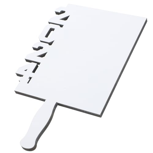 RORPOIR Sublimation Blank Graduation Photo Fan Handheld Lightweight Frame for Crafts Double-Sided Design for Memorable Graduation