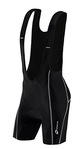 image for sponeed Mens Bibs Shorts Bicycle Tights Bib Pants Mountain Bike Road B