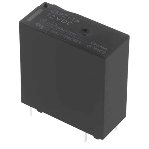 Relé G5PZ-1A 12V de 4 pines con conmutación eficiente para alta densidad en PCB