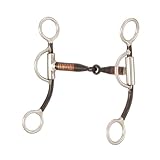 Tough 1 Stainless Steel Kelly Silver Star Training Snaffle, 5-Inch