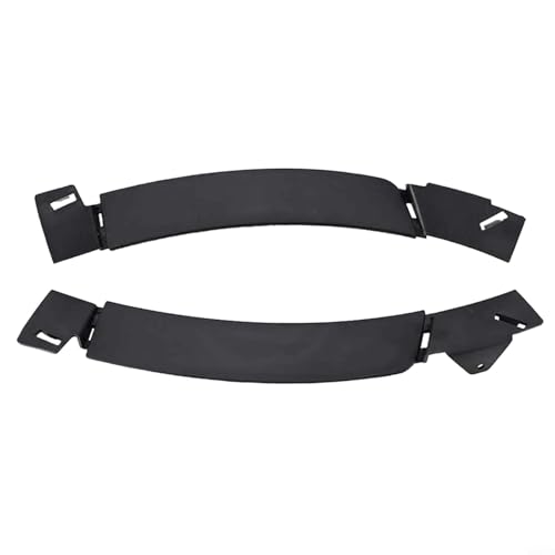 HEIBTENY Par delantero de guía de aire compatible con W177 2018-2022 ABS negro, deflector de flujo de aire de repuesto izquierdo y derecho, A1778857203 A1778857303