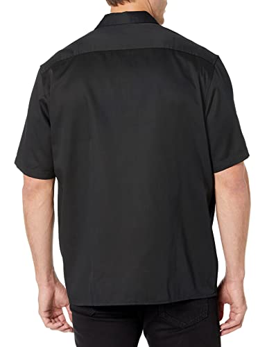 Image of Amazon Essentials Men's Relaxed-Fit Stain and Wrinkle-Resistant Short-Sleeve Work Shirts
