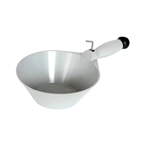 Grey Flexible PVC Plastic Scoop, pan 170mm (6.69") Grain, Powder, Plaster, Water, Hand Tool (0216) Cover