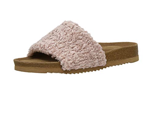 CUSHIONAIRE Women's Lonie Cork footbed Slide Sandal with +Comfort