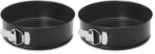 Image of HIWARE 6 Inch Non-stick Springform Pan with Removable Bottom - Leakproof Cheesecake Pan, Compatible with 3 Qt Instant Pot (Pack of 2)