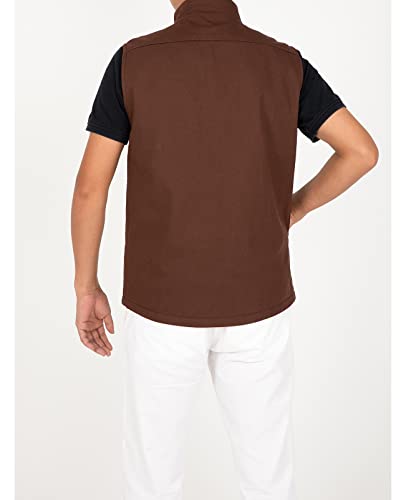 Image of ZENTHACE Men's Full Zip Reversible Work Casual Vest