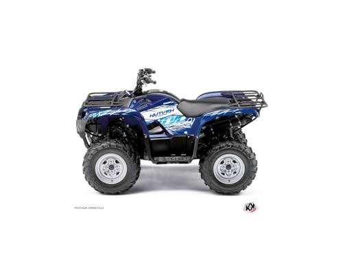 Kit déco Yamaha Grizzly 550-700 bleu Eraser pour quad de 2008 à 2015