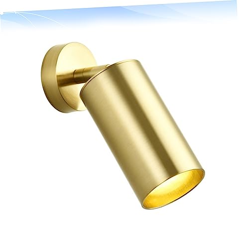 OSALADI Holofotes De Teto Holofotes Holofotes De Metal Iluminação De Trilha Ajustável Holofotes Dour