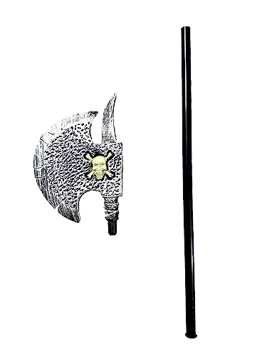 Image of BookMyCostume Demon Grim Reaper Axe Halloween Fancy Dress Costume Accessories For Kids & Adults