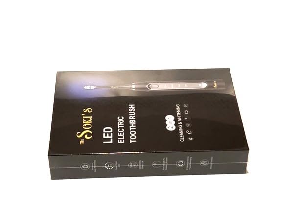 MuSOKI'S LED Electric Toothbrush 2 in 1 Cleaning & Whitening