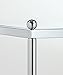 Convenience Concepts Royal Crest Console Table, Chrome/Glass
