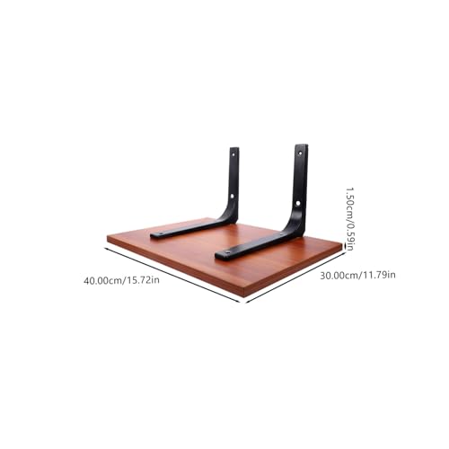 Supports étagère flottants métalliques robustes de qualité supérieure - 4