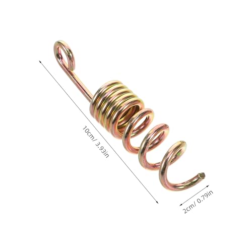Ganchos de resorte para maniquí de acero inoxidable par de conectores giratorios 3