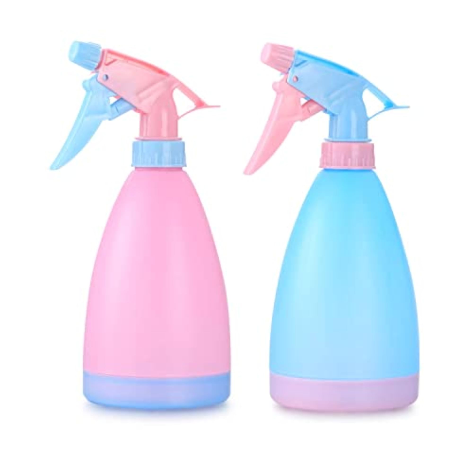 2PCS Large Plastic Plant Water Spray Bottles, 500ml