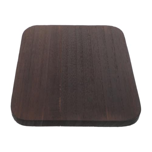 Socle en bois massif pour fleur et décoration de table rustique et artisanale