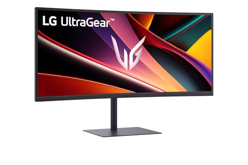 LG Ultragear™ 34G630A-B.AEUQ (34 Zoll) 21:9 Curved WQHD VA Gaming-Monitor, 240Hz, AMD FreeSync™ Premium, DisplayHDR™ 400, 2X HDMI 2.1, Schwarz