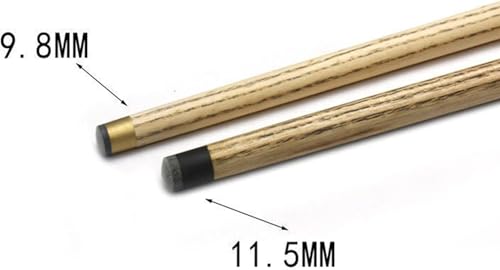 Taco de billar profesional desmontable de madera miniatura 3