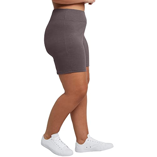Just My Size Women's Plus-Size Stretch Jersey Bike Shorts4