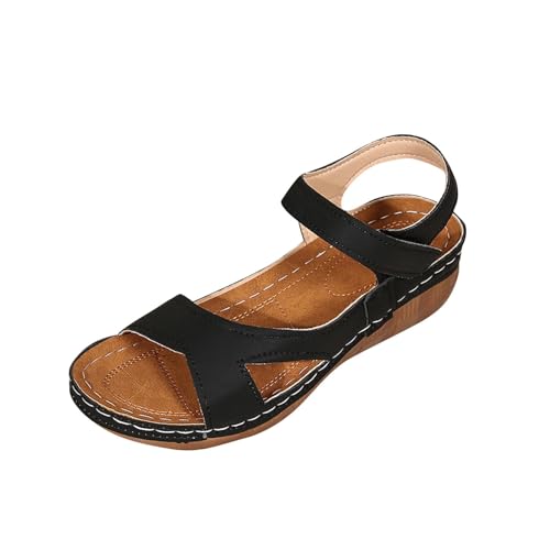 Sandales compensées plage et ville - Chaussures d'été parfaites pour vos promenades