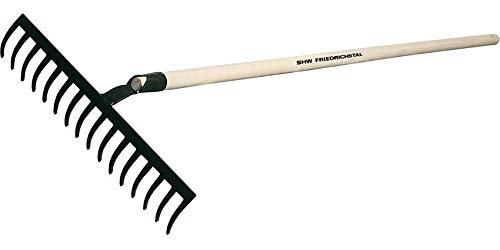 Format 4011798496407 – bau-/Gartenrechen 16 zinken. m. Stiel 150 cm