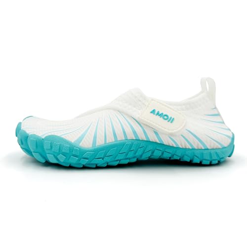 Image of Amoji Kids Water Sandals Aqua Shoes Boys Girls Barefoot for Beach Swim Pool 2420