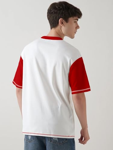 Image of crazymonk Marlboro Oversized T-Shirt - Multi Color