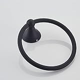 Zoom IMG-2 anello portasciugamani nero opaco per Zoom IMG-2 anello portasciugamani nero opaco per