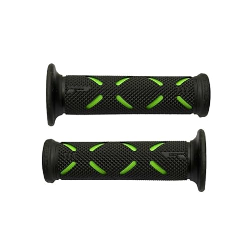 NVDERTA Lenkergriffe kompatibel mit Kawasaki Z125 Z300 Z400 Z500 Z650 Z750 Z800 Z900 Z900RS Z1000 Z1000SX ZZR 1400 ZX10R ZX14R ZX25R ZX4RR ZX4R Grün