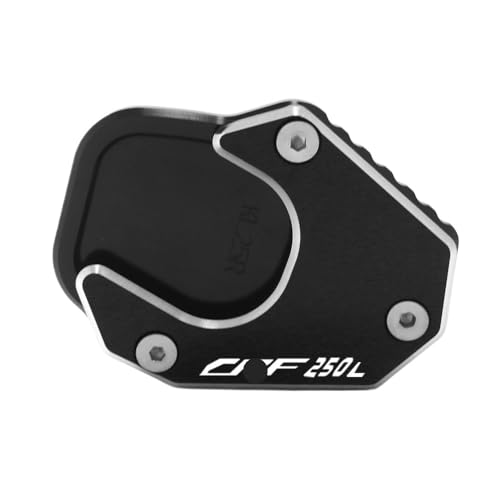 Extension de béquille latérale CRF250L contre l'enfoncement dans la boue plaque support moto