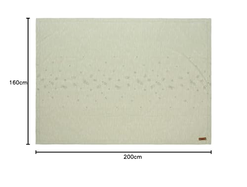 Nappe verte coton 160x200 THUN linge de table rectangulaire salle à manger