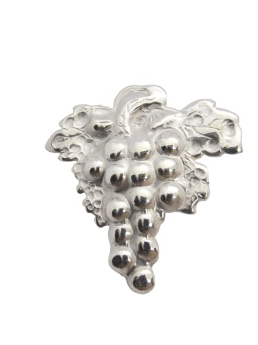 Broche de Veste Raisin Argent : le cadeau idéal pour un passionné de vin