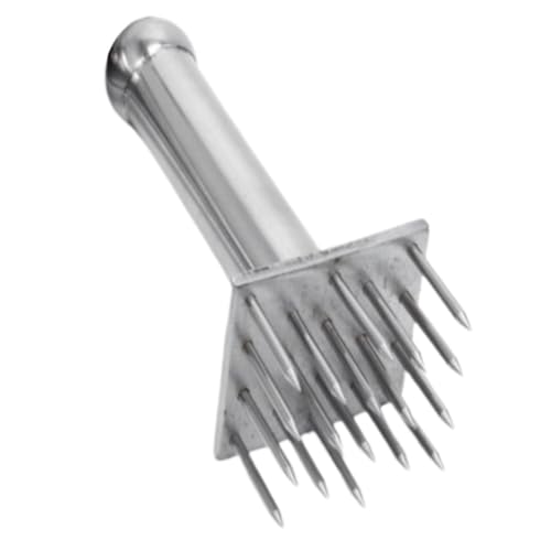 KICHOUSE Pork Meat Tenderizer Tool Stainless Steel Needle Meat Mallet Kitchen Masher for Tenderizing Meat