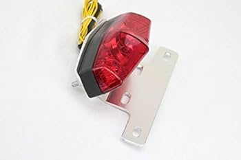 Amazon | レッドLEDルーカステールランプ ウインカー内蔵 SR400
