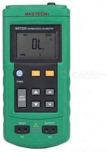 MS7220 Thermocouple Calibrator Simulate TC/mV Output - Black + Green