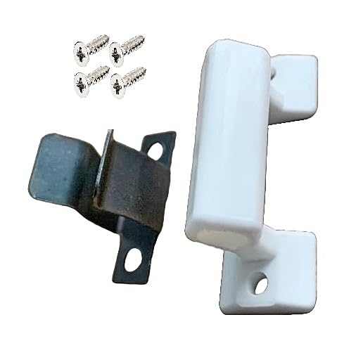 SCARFELL Pack of 2 Spring Catch for Cupboard Door Caravan Boats Mobile Home Motorhome