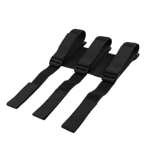 WATIIFUFU Support Réglable pour Extincteur avec Sangle Polyester Oxford Maintien Sécurisé pour Véhicules Noir