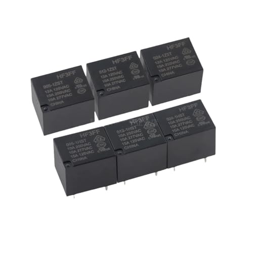 Relais HF3FF-005-1ZST 12A avec 5 broches pour une commutation haute performance