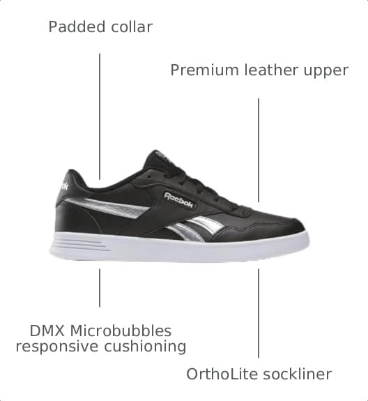Image of Reebok Women's Court Advance Sneaker