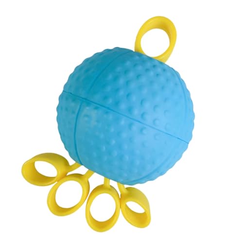 Stress Balls for Adults – Finger Exerciser Hand Squeeze Ball | Interactive Hand Strengthening Ball, Stretching Finger Exerciser, Hand Exercise Balls for Strength Training, Work