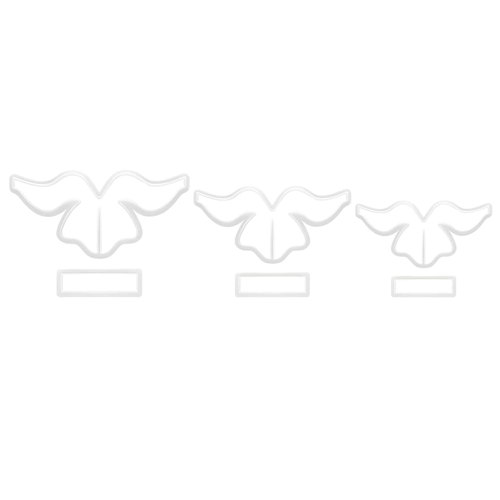 Littimoon 3Set Bow Polymer Clay Cutters,Bowknot Clay Earring Cutters DIY Earrings Necklace Soft Pottery Earring Making Kit