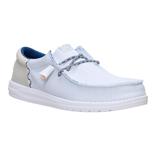Image of HEYDUDE Men's Wally Funk Open Mesh | Men's Shoes | Men Slip-on Loafers | Comfortable & Light-Weight