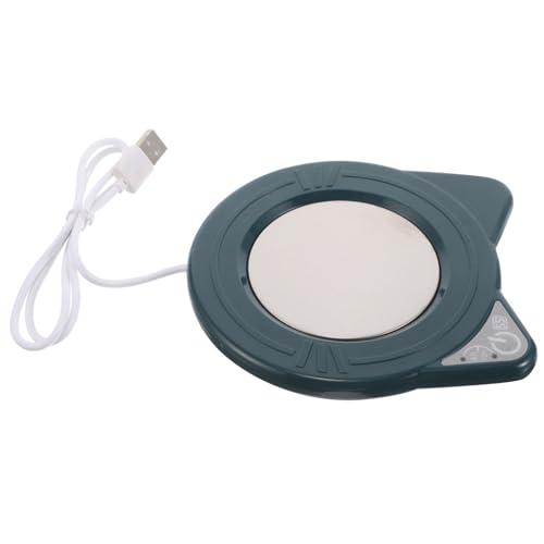 Hemoton Usb Portable Coffee Mug Adjustable Temperature for Desk Automatic Heating for Tea and Hot Drinks for Home Office and