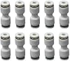 Conector PTFE para 4 cabezales de impresión multicolor para Flashforge Creator 5 | Adaptador neumático divisor PTFE Pro, para piezas de impresora 3D (8 piezas) 7