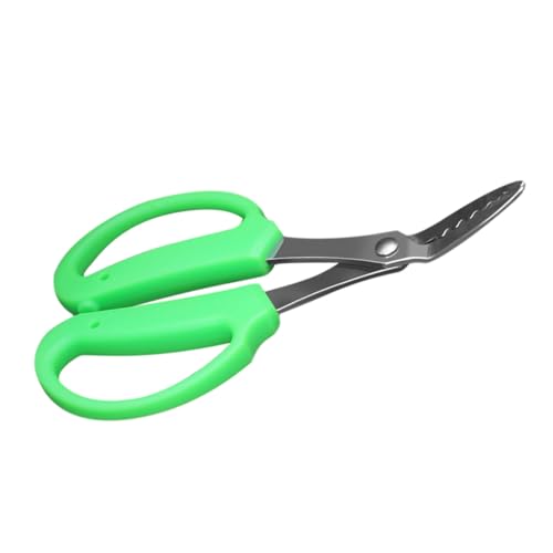 Yardenfun Ciseaux Désherbage Ergonomiques Multi-fonctionnels Longs et Épais Outil Manuel pour Enlever Herbes et Entretenir Plantes Pot