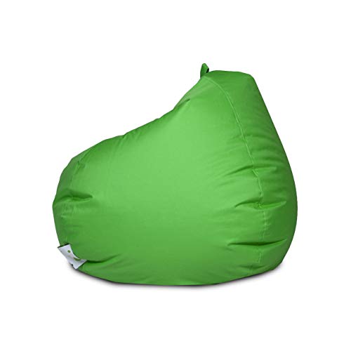 Ecopuf Asiento Oscar de poliéster Bean Bag con cremallera antipérdida y asa