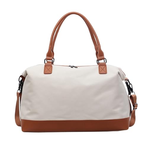 Sac de sport pliable beige Yogasports pour gym et week-end