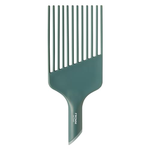 Fromm Professional Curl Studio 6" Volume Styler Hair Pick for Volumizing, Detangling and Styling Wet and Dry, Curly, Kinky, Coily, Textured Hair with Ergonomic Handle
